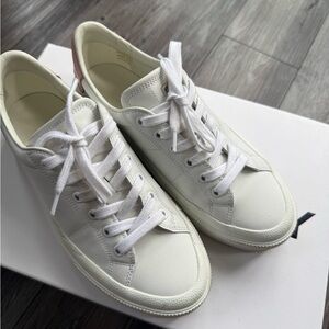 Givenchy Cream Leather Sneakers